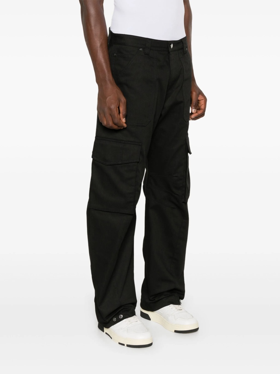 Pantaloni drepti Golden Goose negri - Img 3
