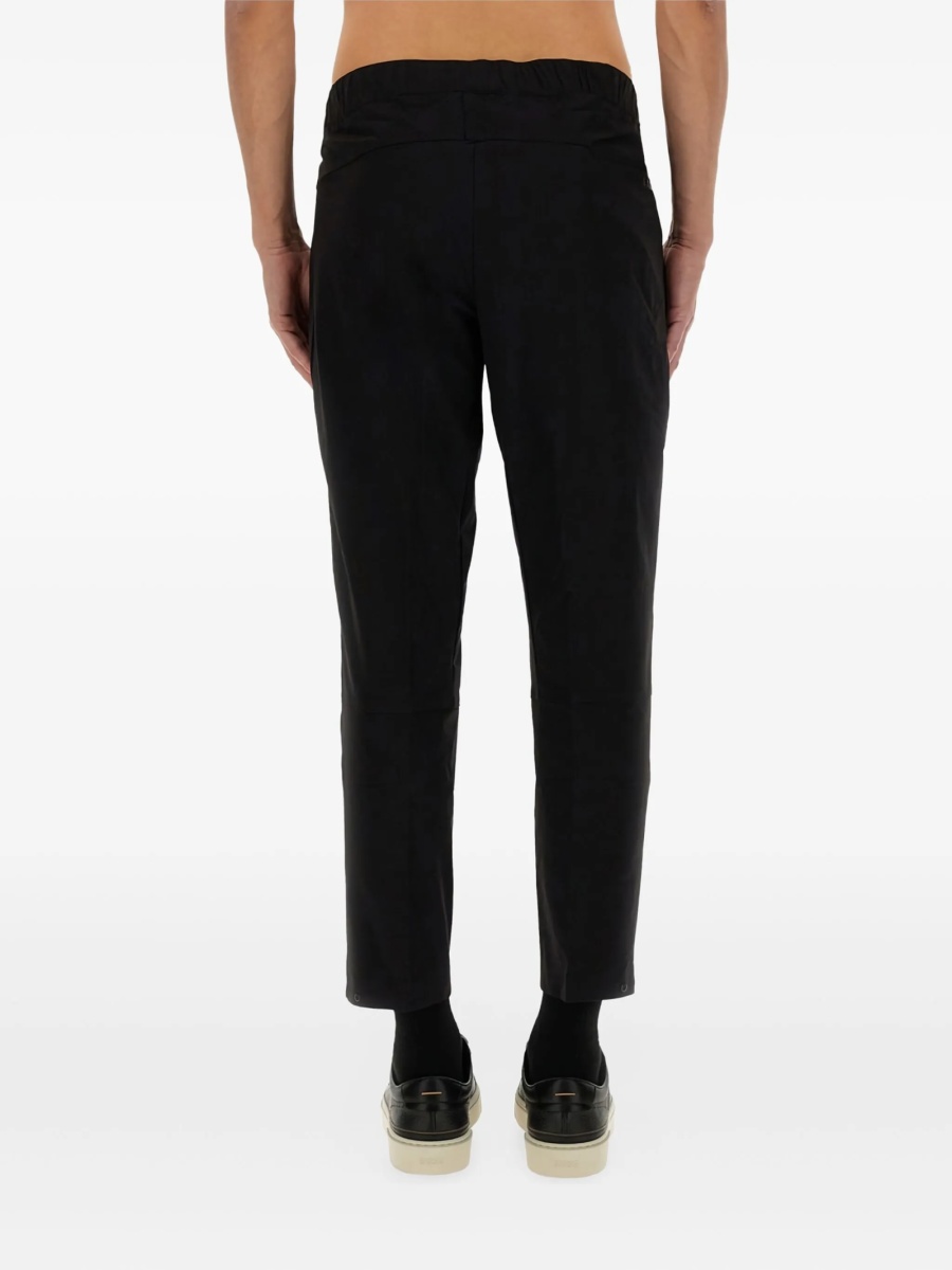 Pantaloni drepti Hugo Boss negri - Img 4