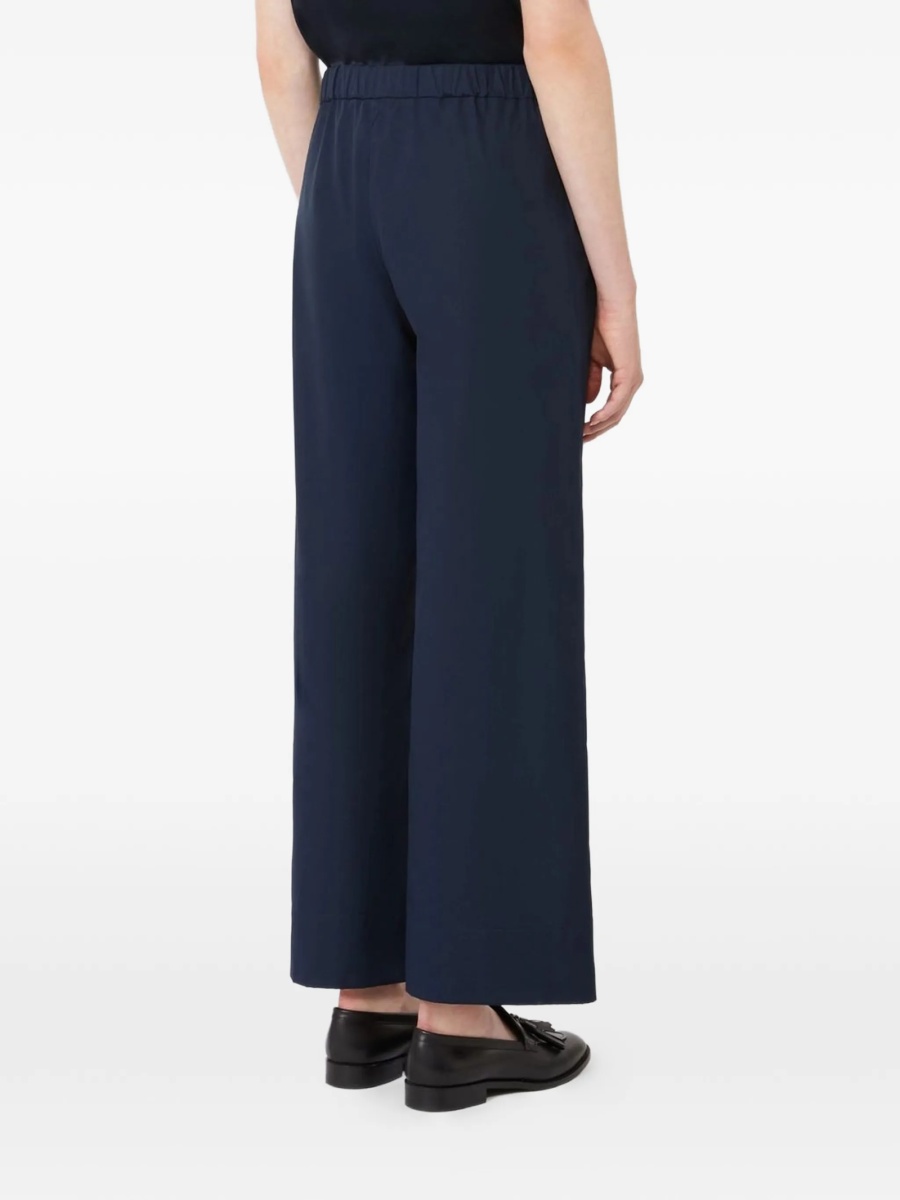 Pantaloni drepti Max Mara albastri - Img 4