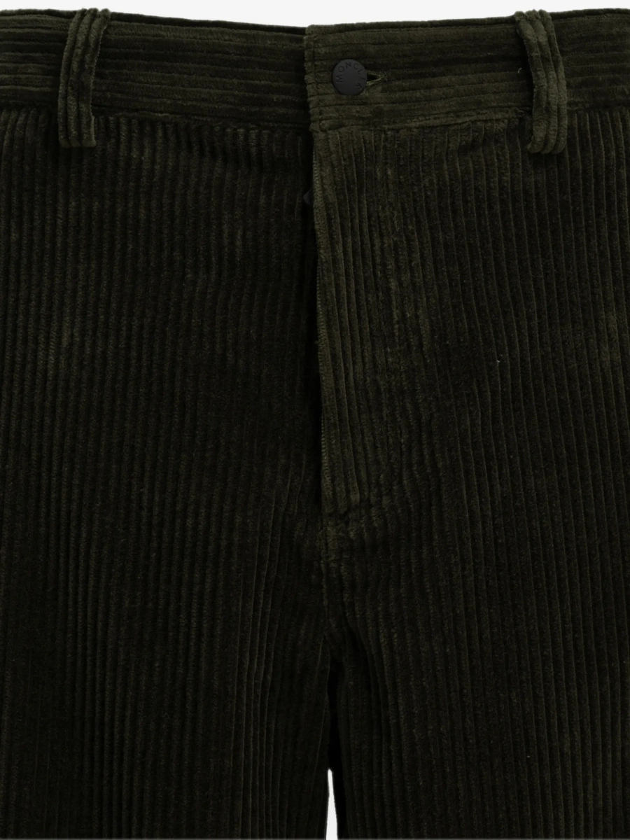 Pantaloni drepti Moncler Grenoble verzi - Img 2