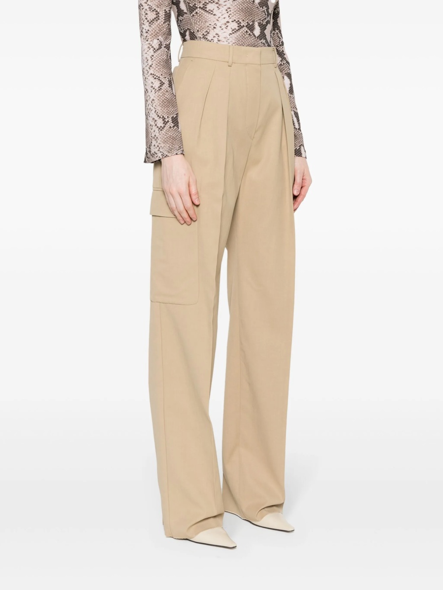 Pantaloni drepti SPORTMAX neutri - Img 3