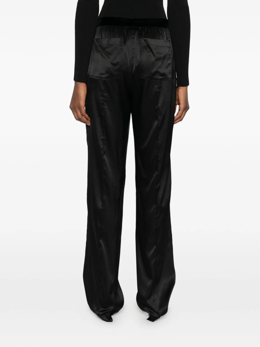 Pantaloni drepti Tom Ford negri - Img 4
