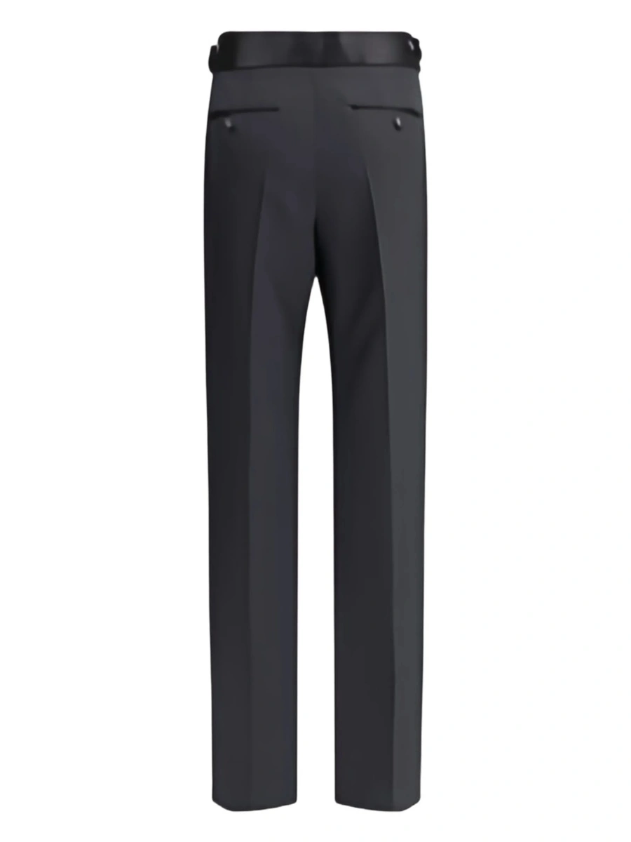 Pantaloni drepti Tom Ford negri - Img 2