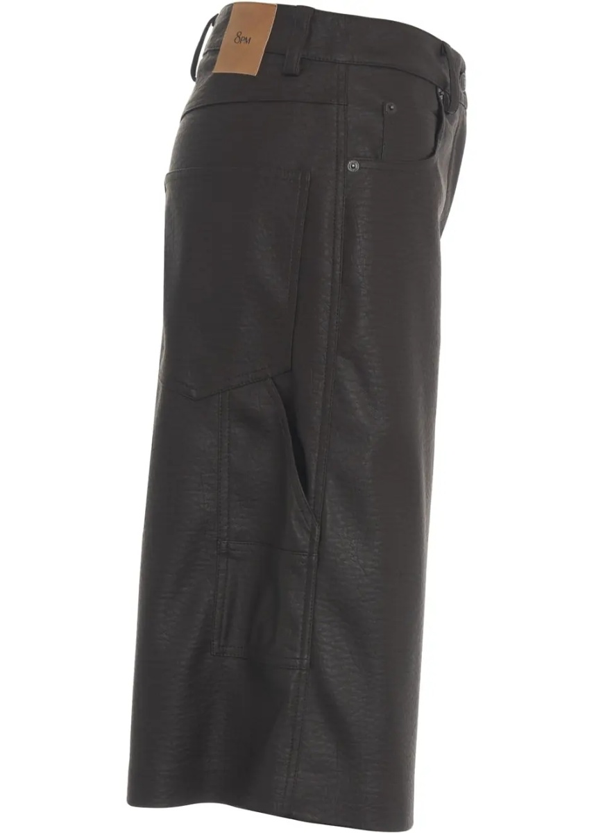 Pantaloni Ecoleather bermuda 'Vail' - Img 4