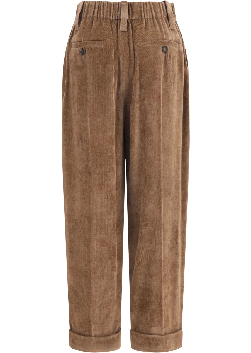 Pantaloni Elasticated viscose and cashmere Pants - Img 2