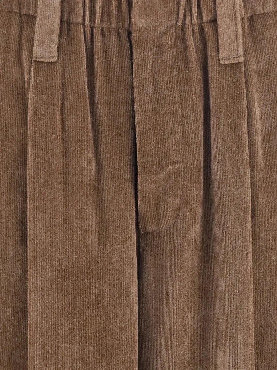 Pantaloni Elasticated viscose and cashmere Pants - Img 5