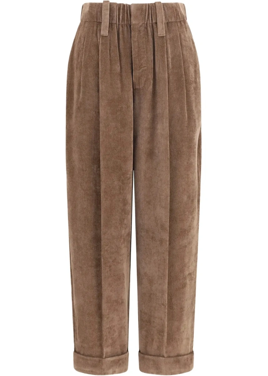 Pantaloni Elasticated viscose and cashmere Pants - Img 6
