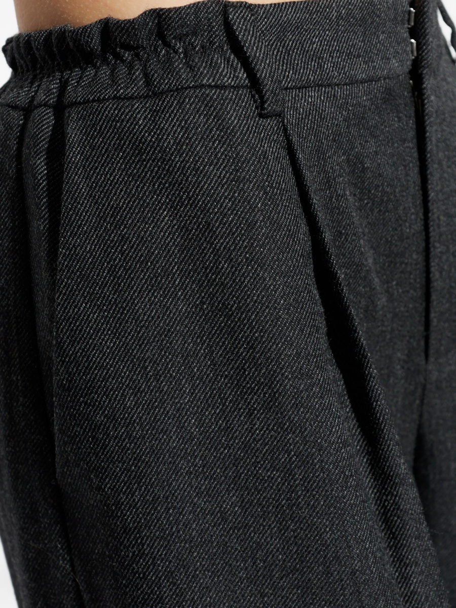 Pantaloni eleganti Alexander Wang gri - Img 5