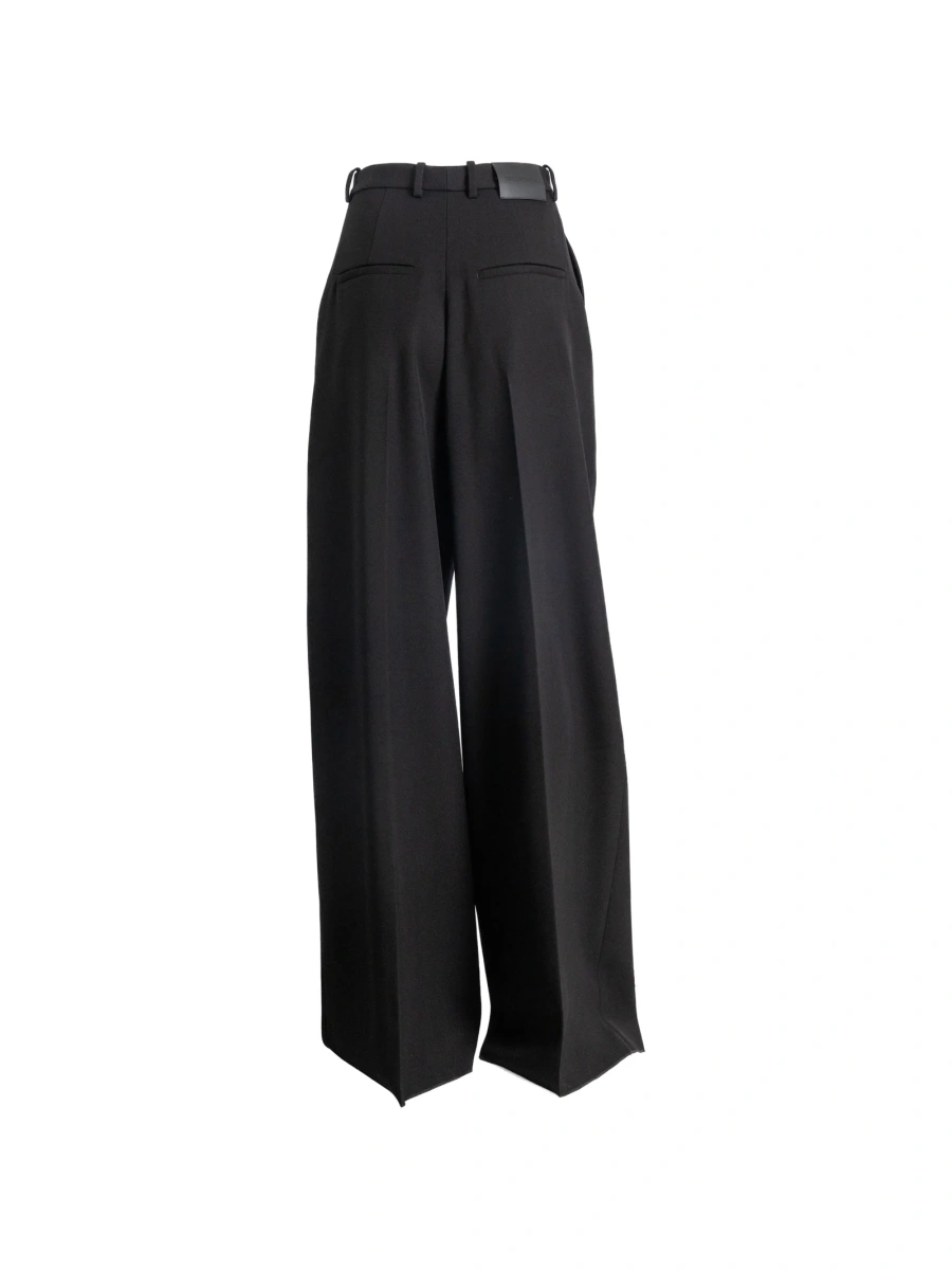 Pantaloni eleganti Balenciaga negri - Img 2