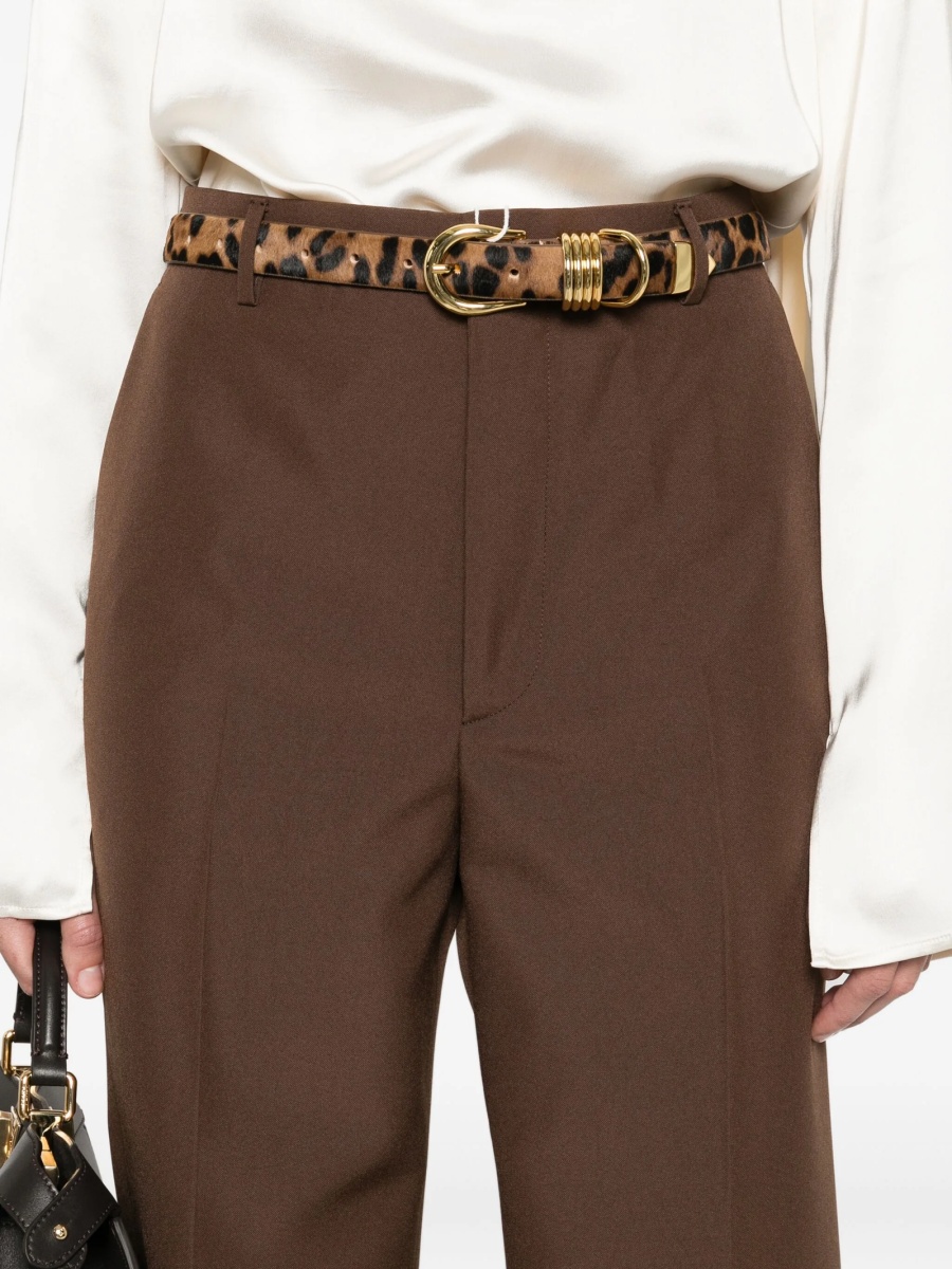 Pantaloni eleganti Gucci maro - Img 5