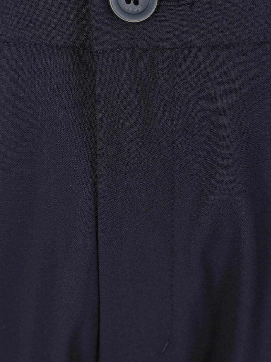 Pantaloni eleganti Herno albastri - Img 4