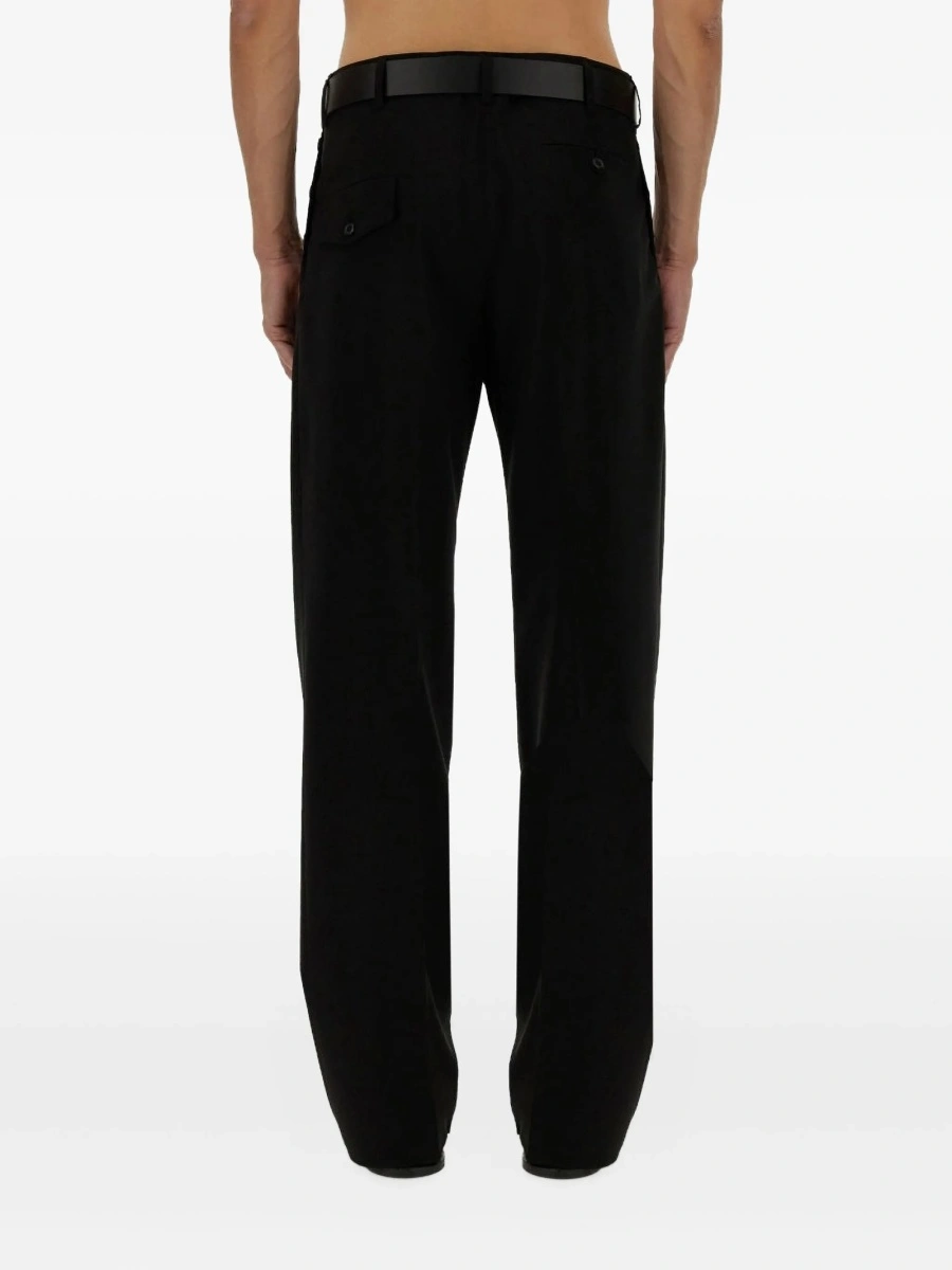Pantaloni eleganti Moschino negri - Img 4