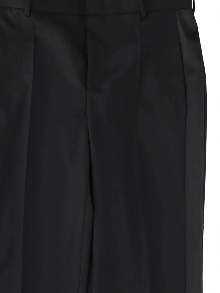 Pantaloni eleganti Moschino negri - Img 2