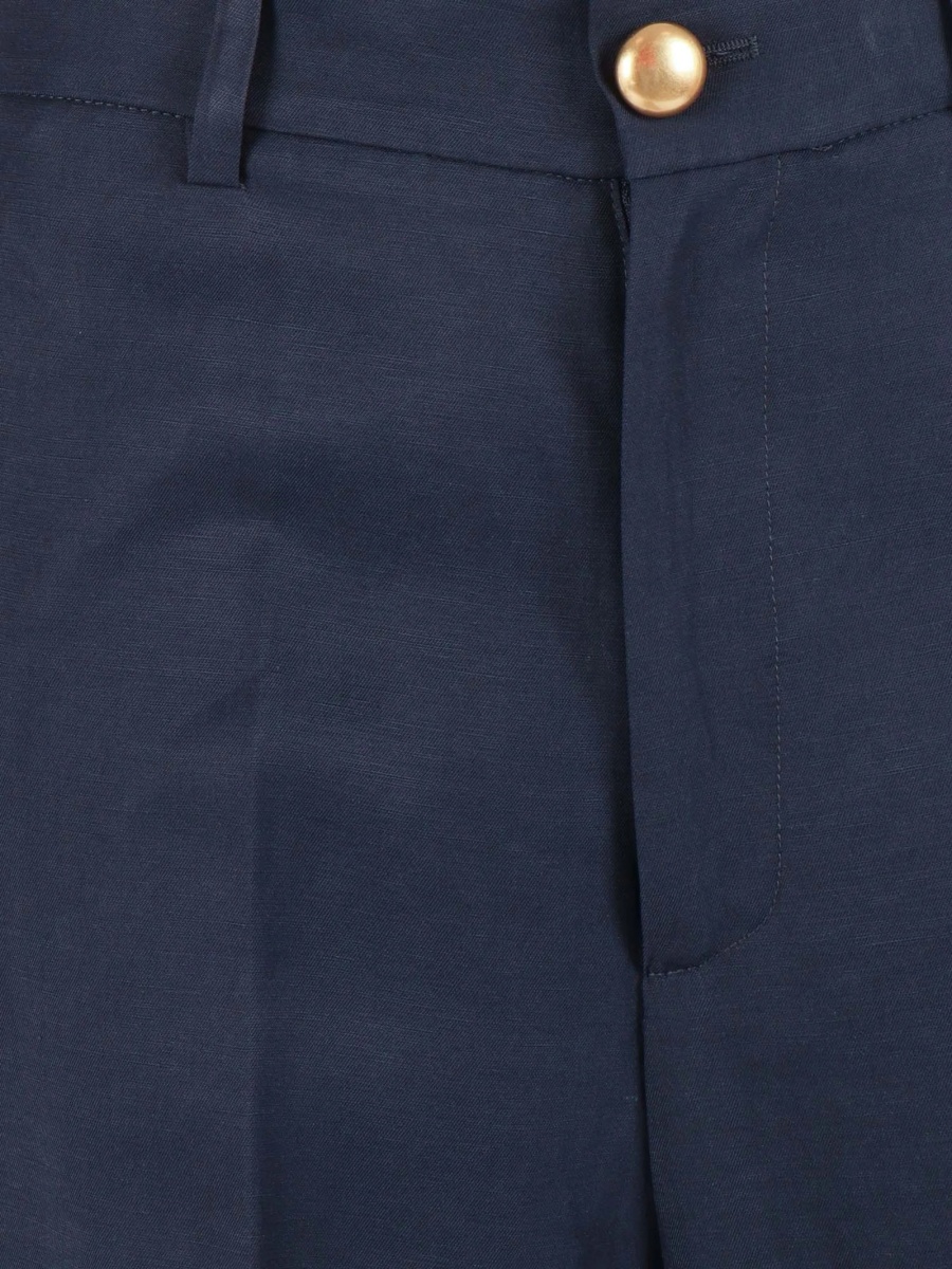 Pantaloni eleganti P.A.R.O.S.H. albastri - Img 3