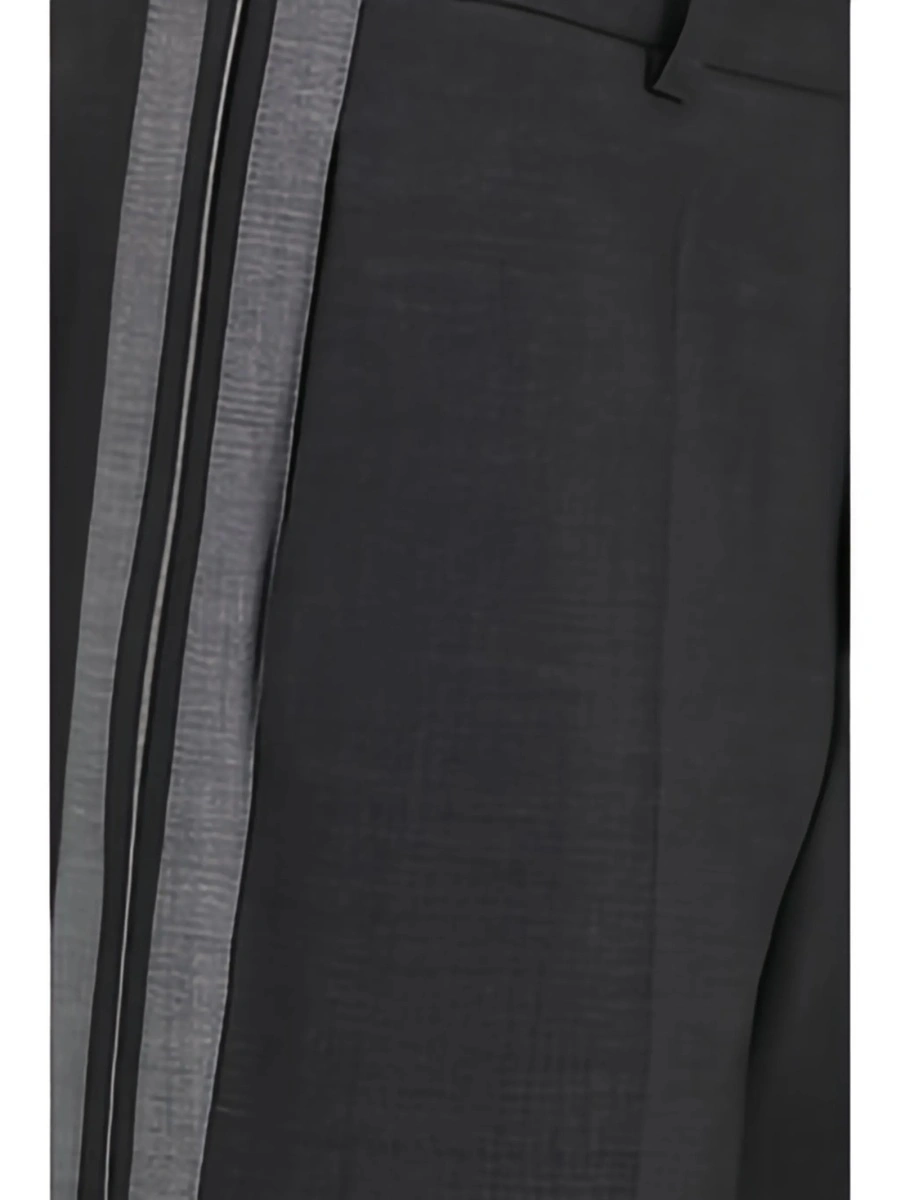 Pantaloni eleganti P.A.R.O.S.H. gri - Img 5