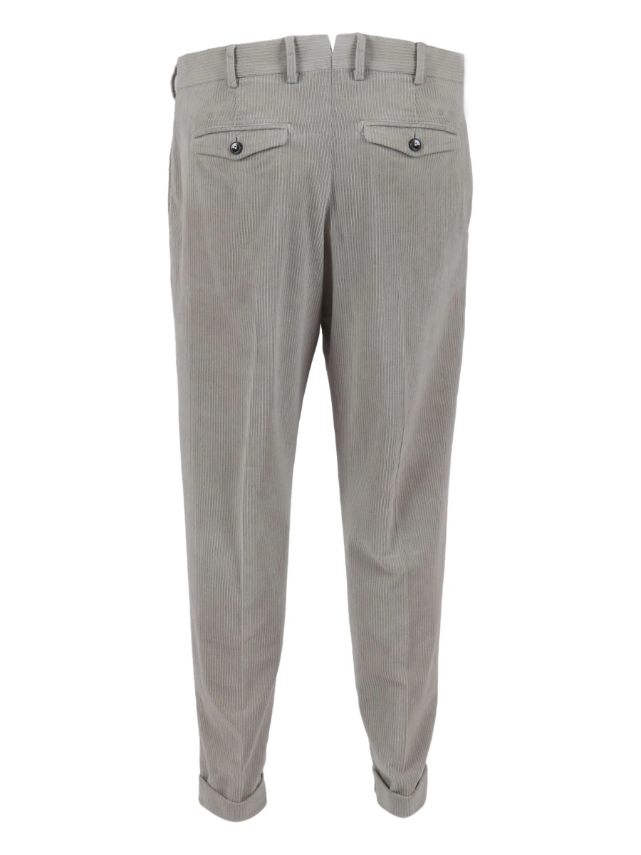 Pantaloni eleganti PT TORINO gri - Img 2