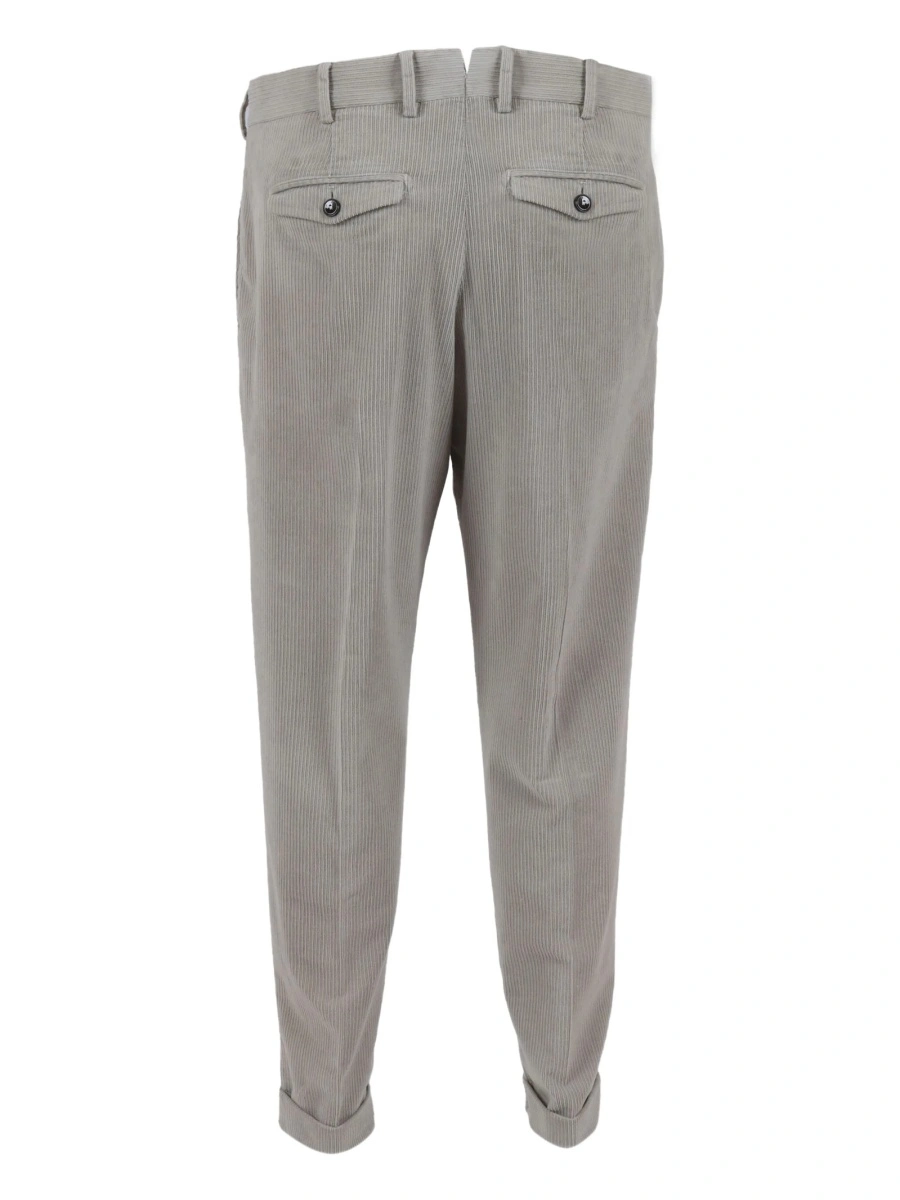 Pantaloni eleganti PT TORINO gri - Img 2
