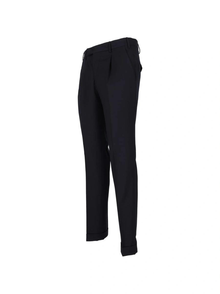 Pantaloni eleganti PT TORINO negri - Img 3