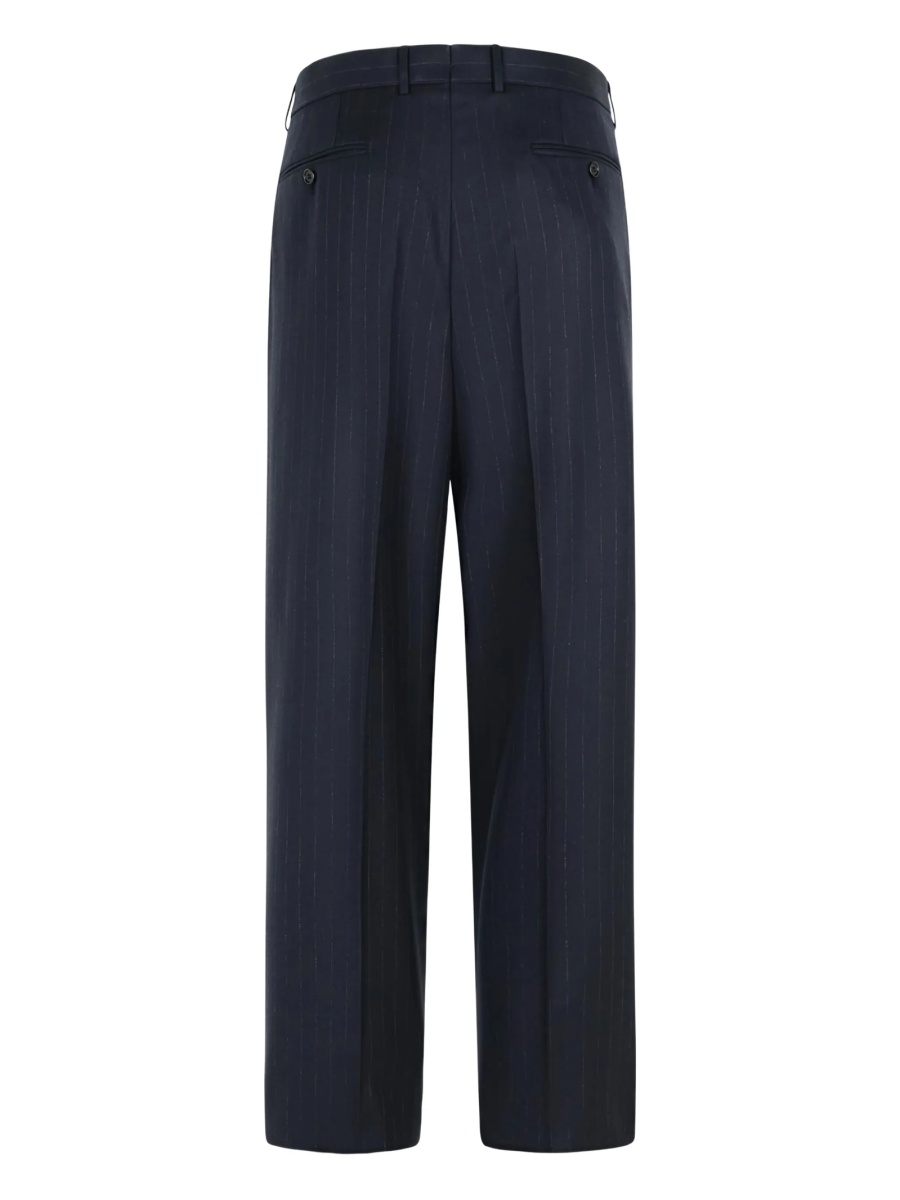 Pantaloni eleganti Tom Ford albastri - Img 2