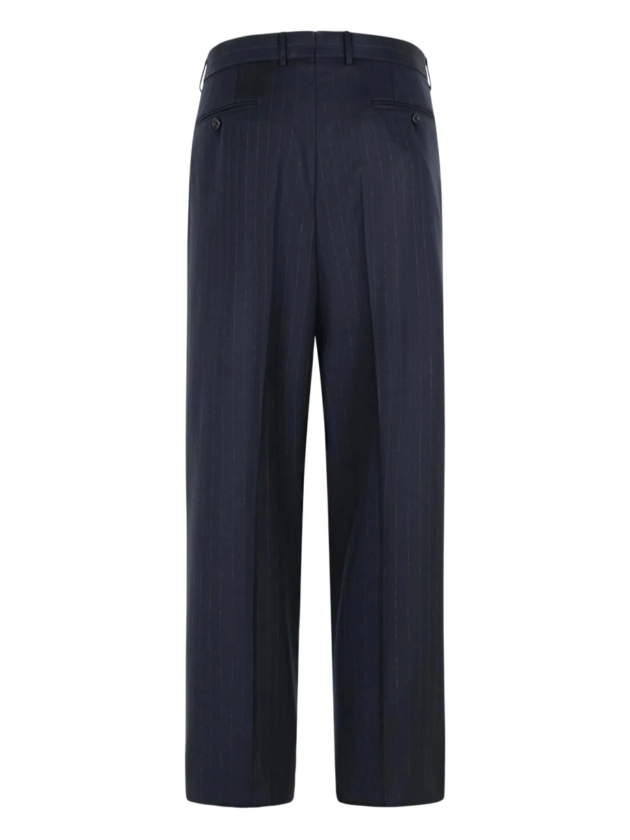 Pantaloni eleganti Tom Ford albastri - Img 2