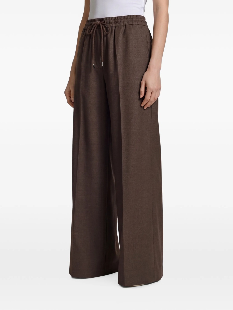 Pantaloni evazati Max Mara maro - Img 2