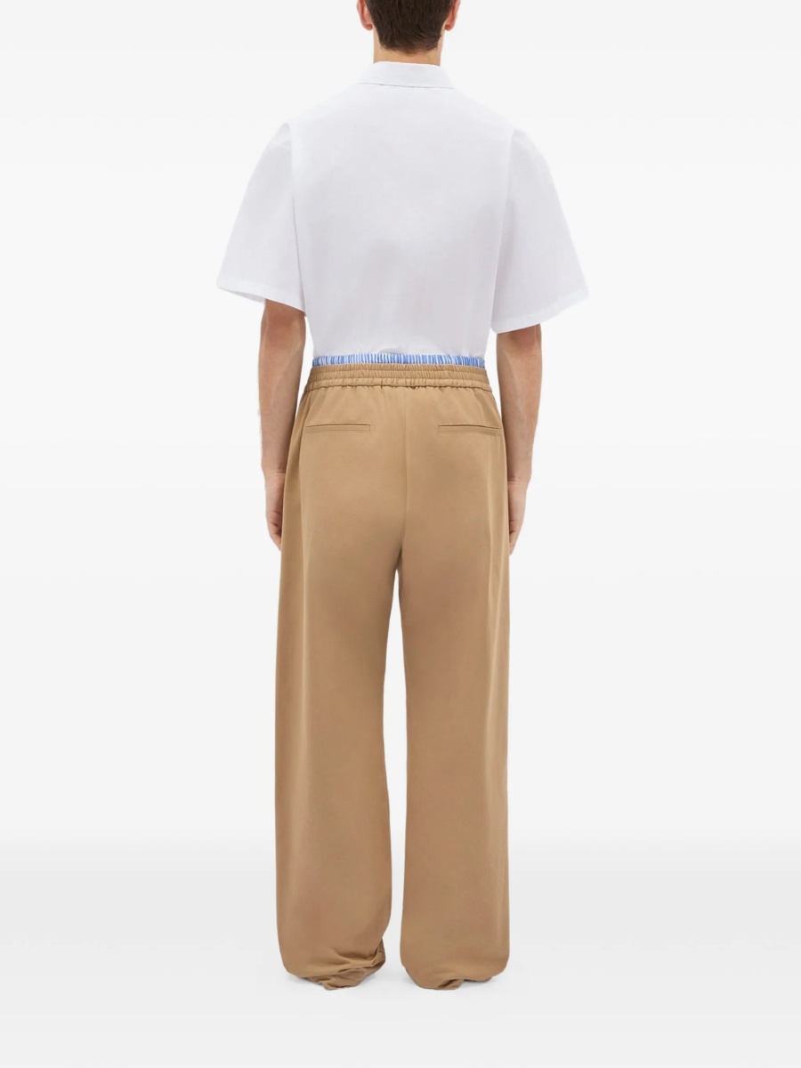 Pantaloni evazati MSGM neutri - Img 4