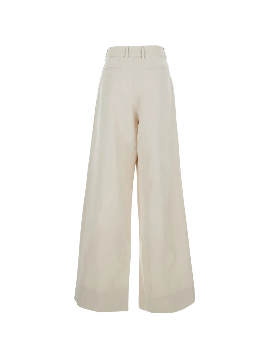 Pantaloni evazati PT TORINO albi - Img 2