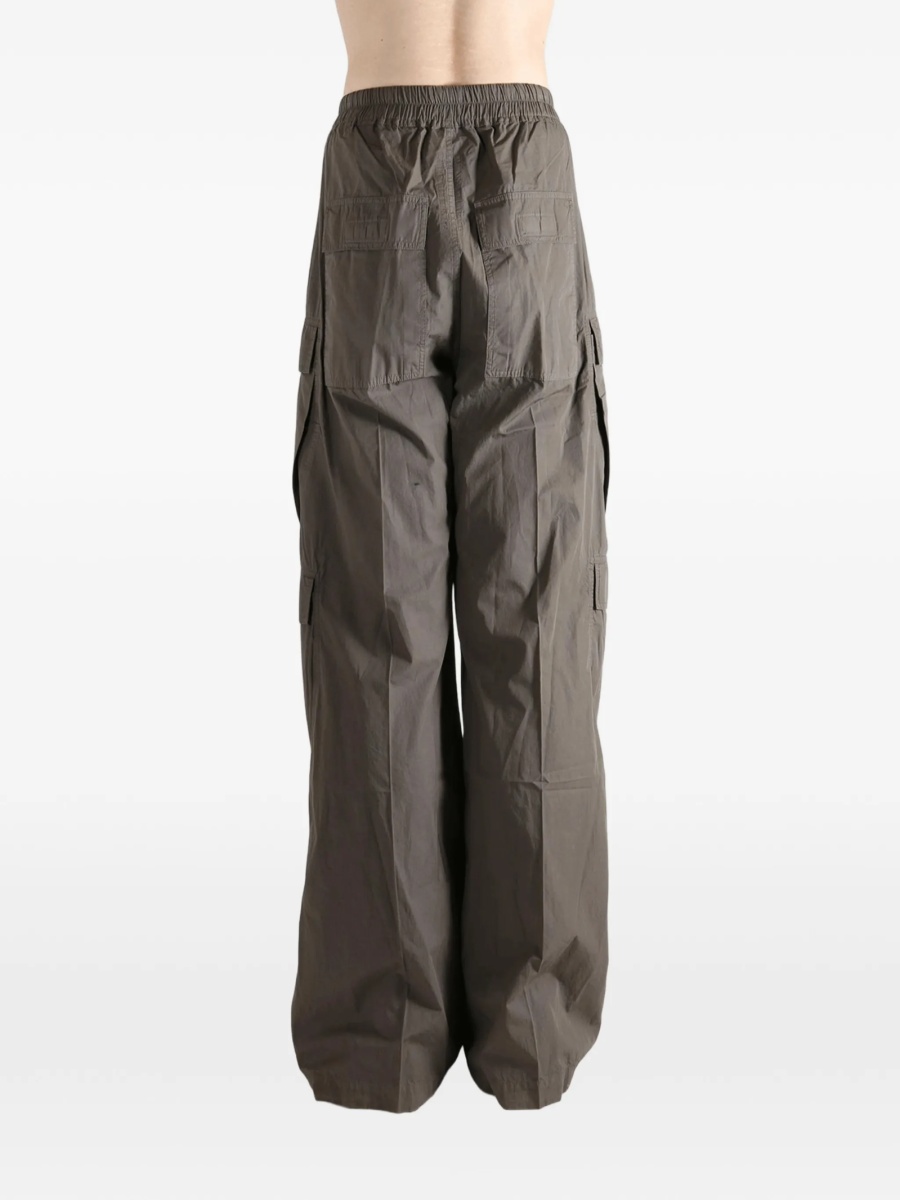Pantaloni evazati Rick Owens maro - Img 4