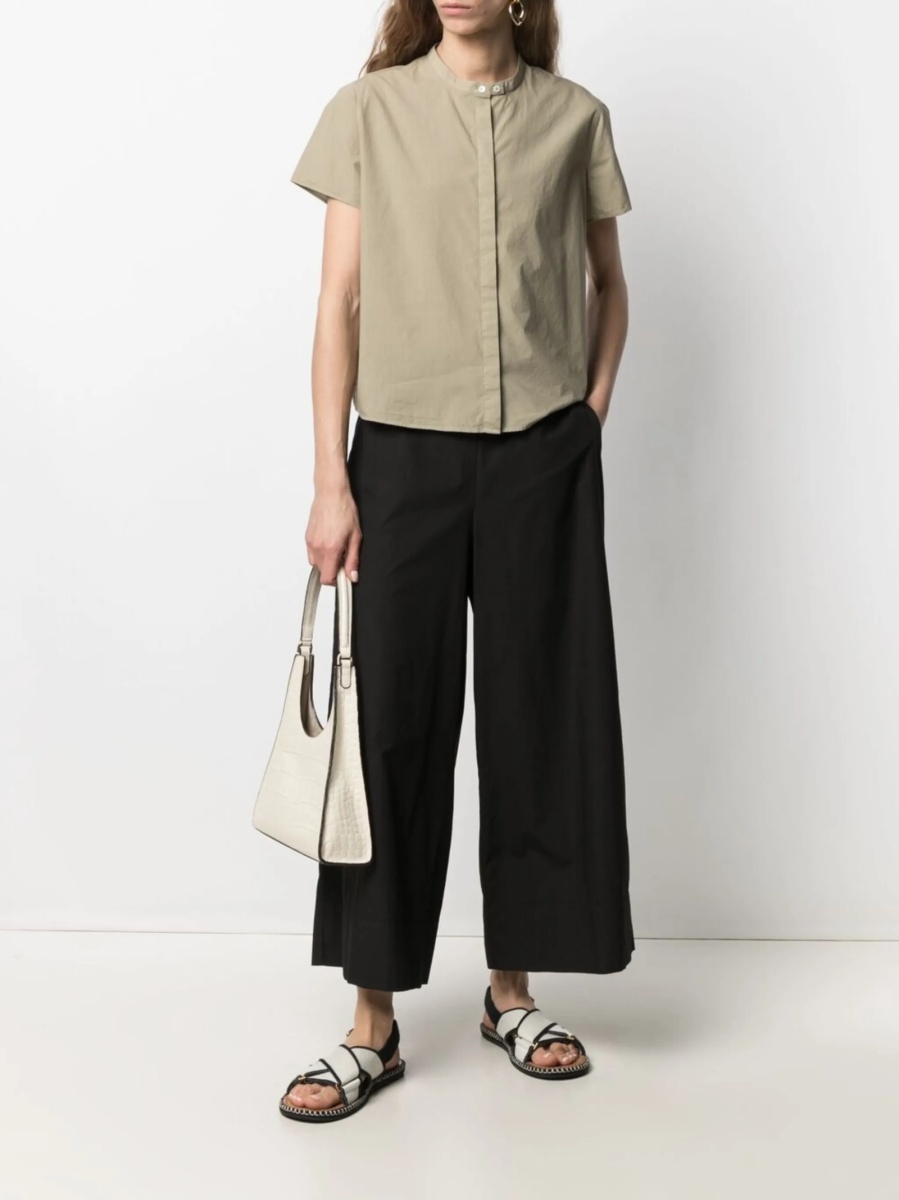 Pantaloni evazati STEFANO MORTARI negri - Img 2