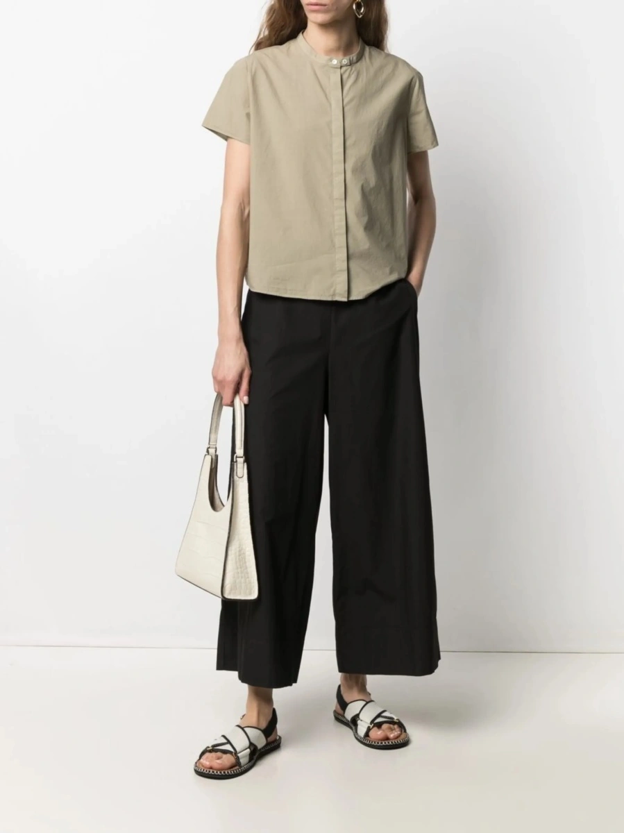 Pantaloni evazati STEFANO MORTARI negri - Img 2