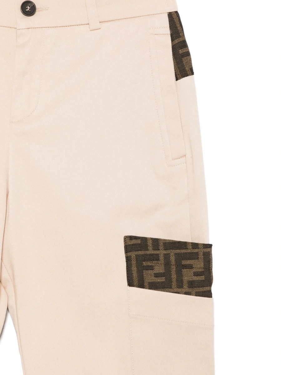Pantaloni Fendi neutri - Img 3