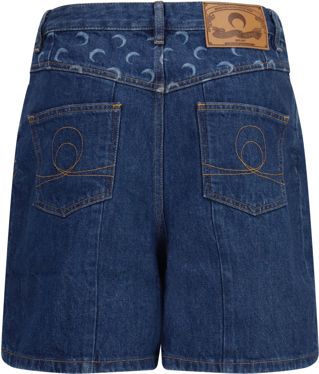 Pantaloni High-waisted denim Shorts - Img 2