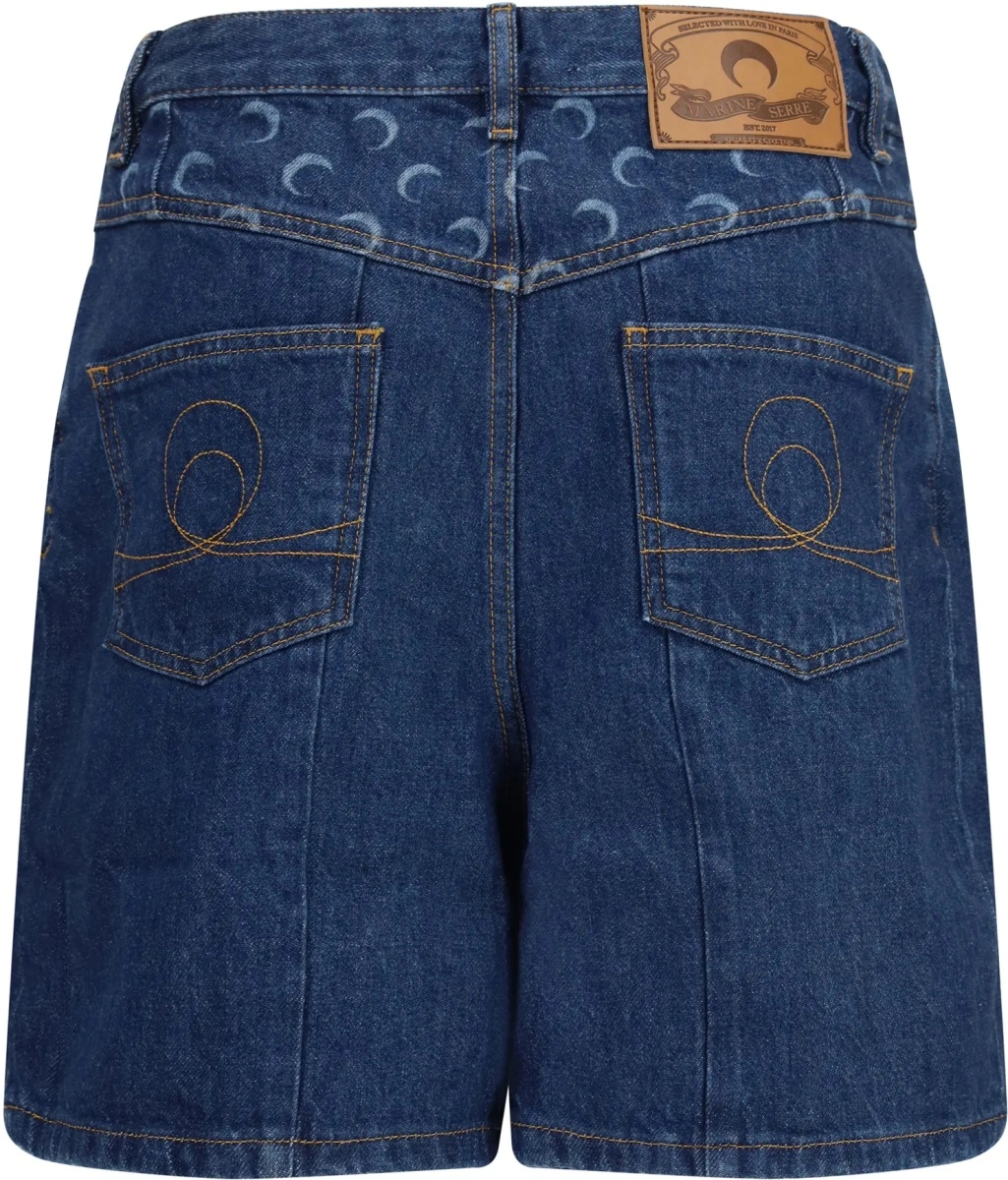 Pantaloni High-waisted denim Shorts - Img 2