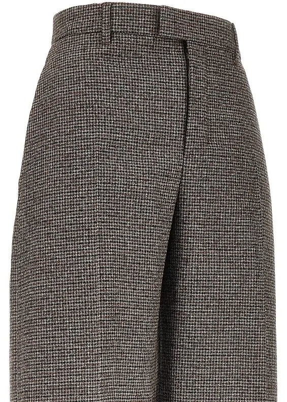 Pantaloni Houndstooth Balloon Cut pants - Img 2