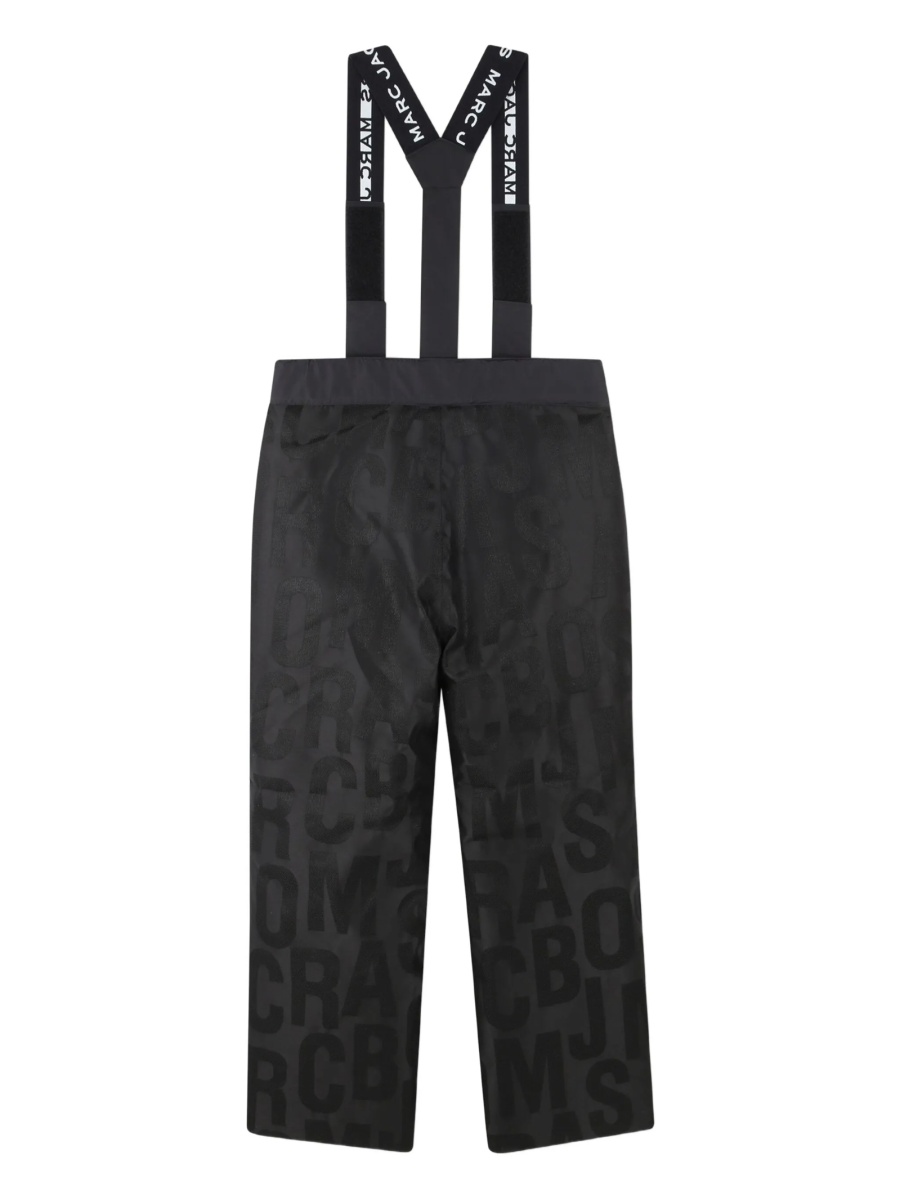 Pantaloni Marc Jacobs negri din polyester - Img 3