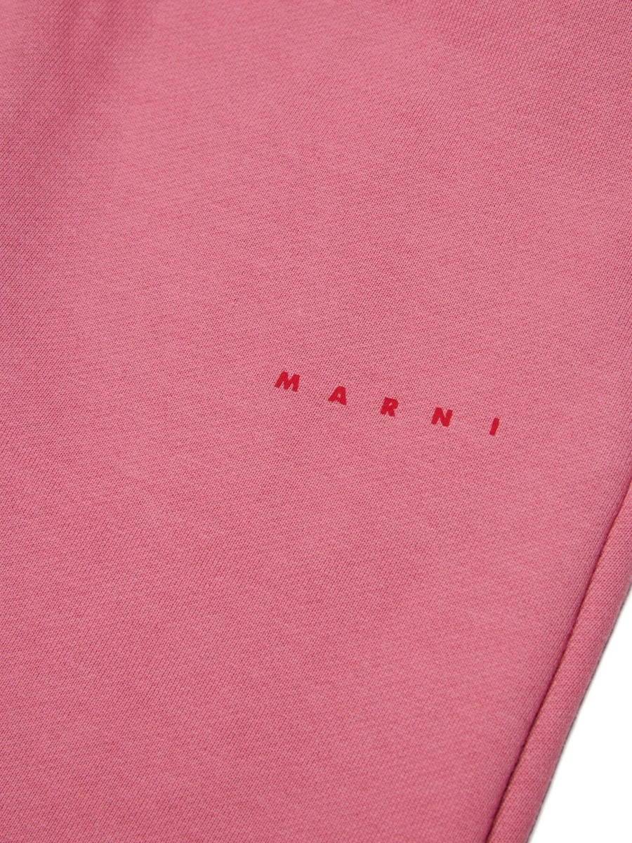 Pantaloni Marni roz din bumbac - Img 6