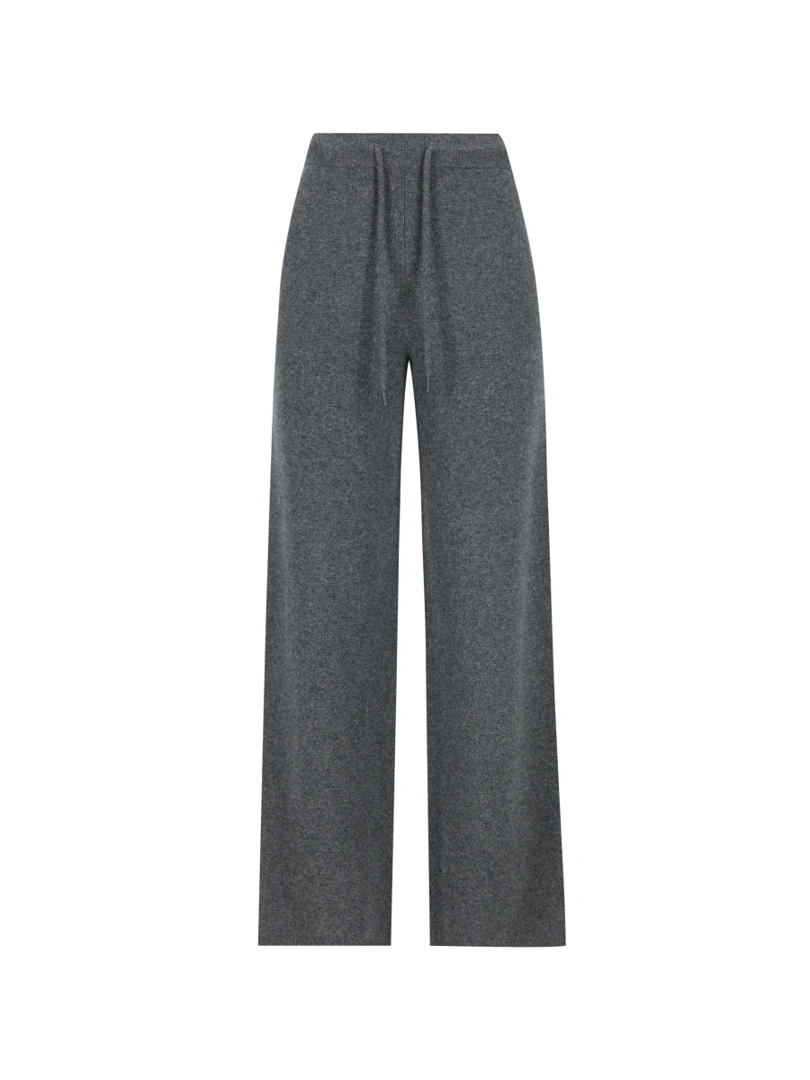 Pantaloni Max Mara gri din casmir - Img 7