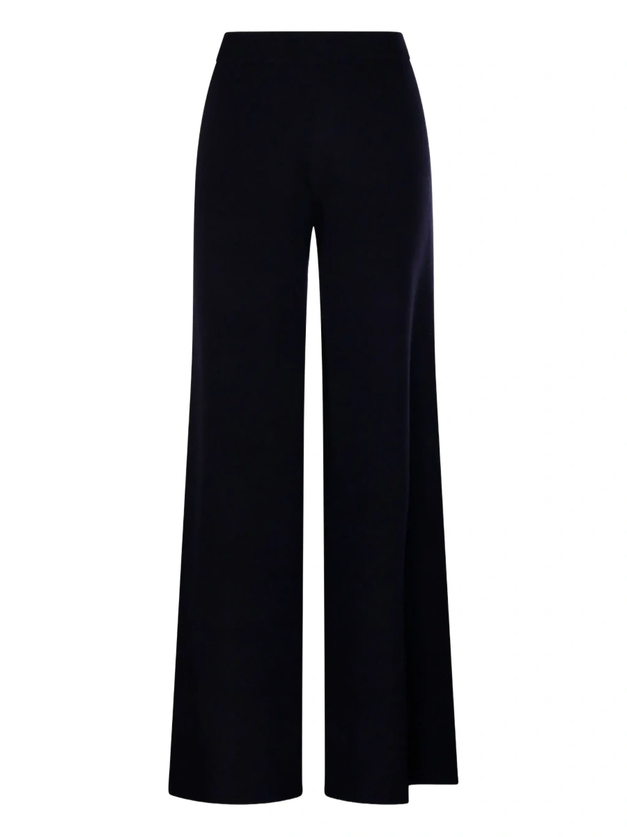 Pantaloni Max Mara negri din lana 'BALDO' - Img 4