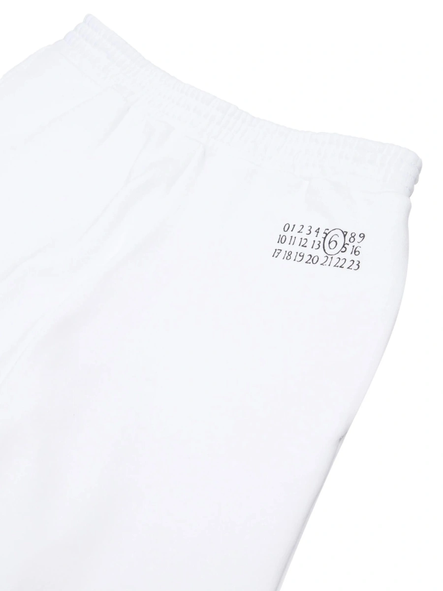 Pantaloni MM6 Maison Margiela albi - Img 4