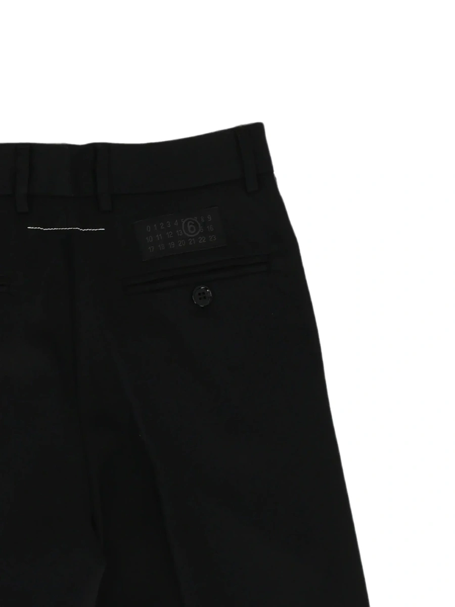 Pantaloni MM6 MAISON MARGIELA KIDS negri - Img 5