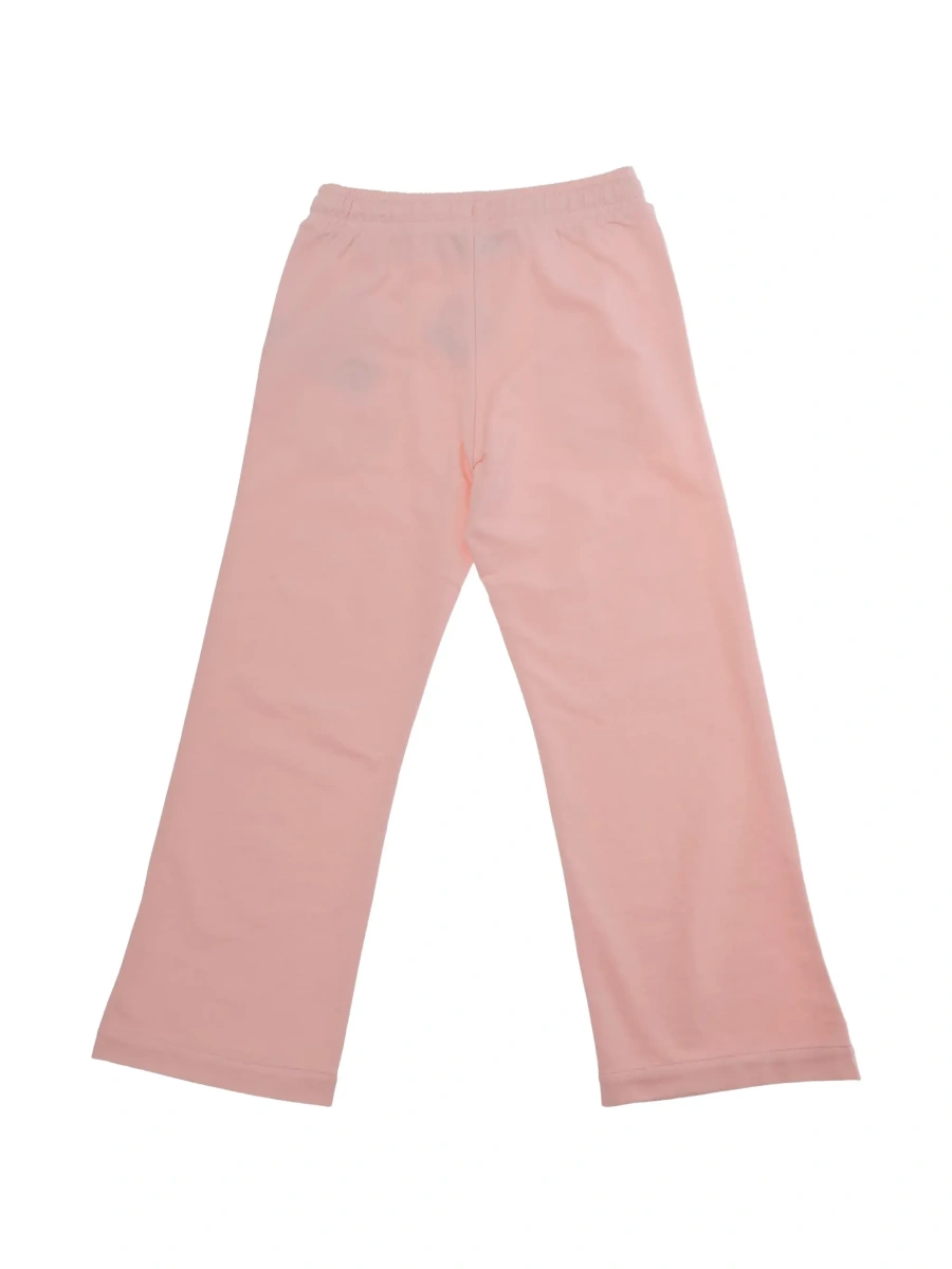 Pantaloni MoschinoS roz din bumbac - Img 4