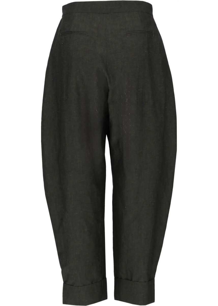 Pantaloni Pantalone "Cloe" In Lino E Cotone - Img 2