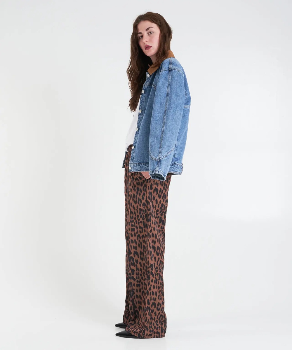 Pantaloni Pants with animal print 'Nivia' - Img 4