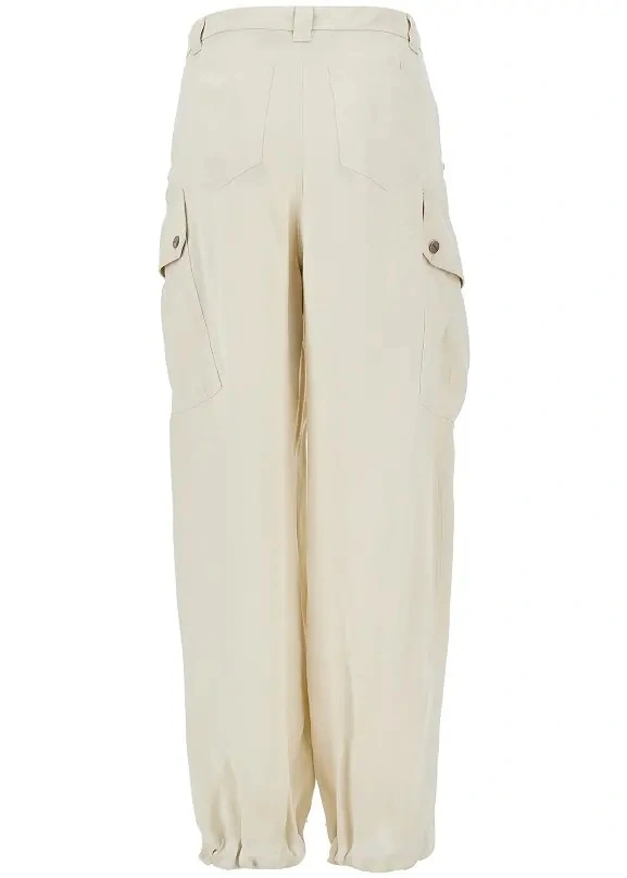 Pantaloni Pinko din twill - Img 3