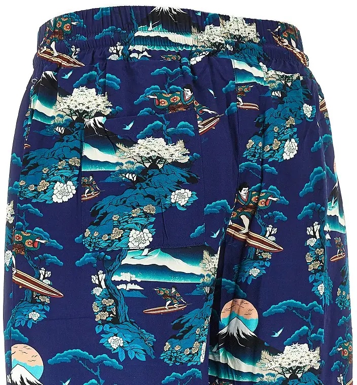 Pantaloni Printed viscose shorts - Img 4