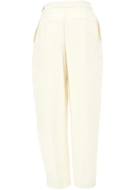 Pantaloni Sculptural bouclé pants - Img 3