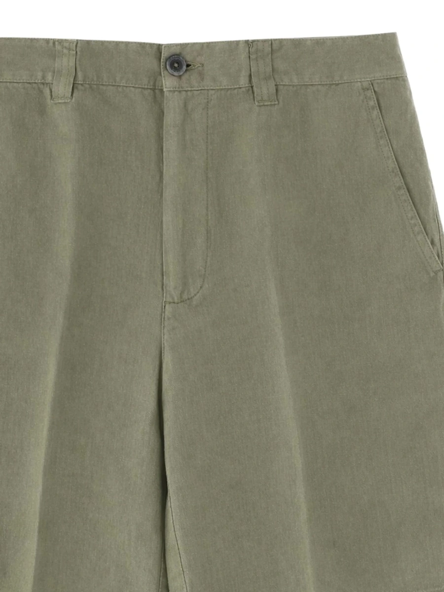 Pantaloni scurti 120% LINO verzi - Img 2