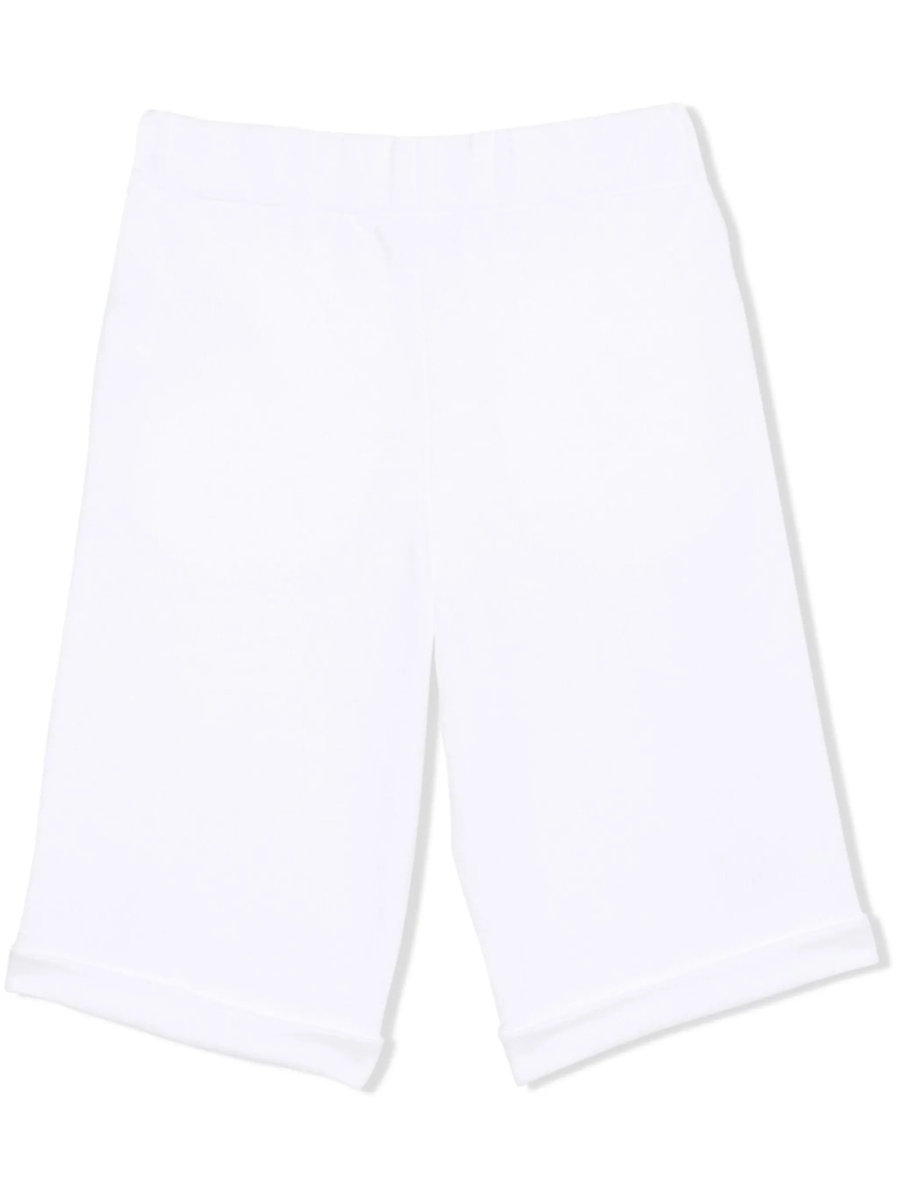 Pantaloni scurti Balmain albi - Img 2