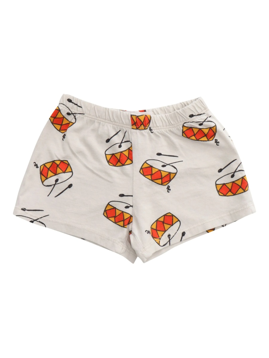 Pantaloni scurti Bobo Choses albi - Img 2