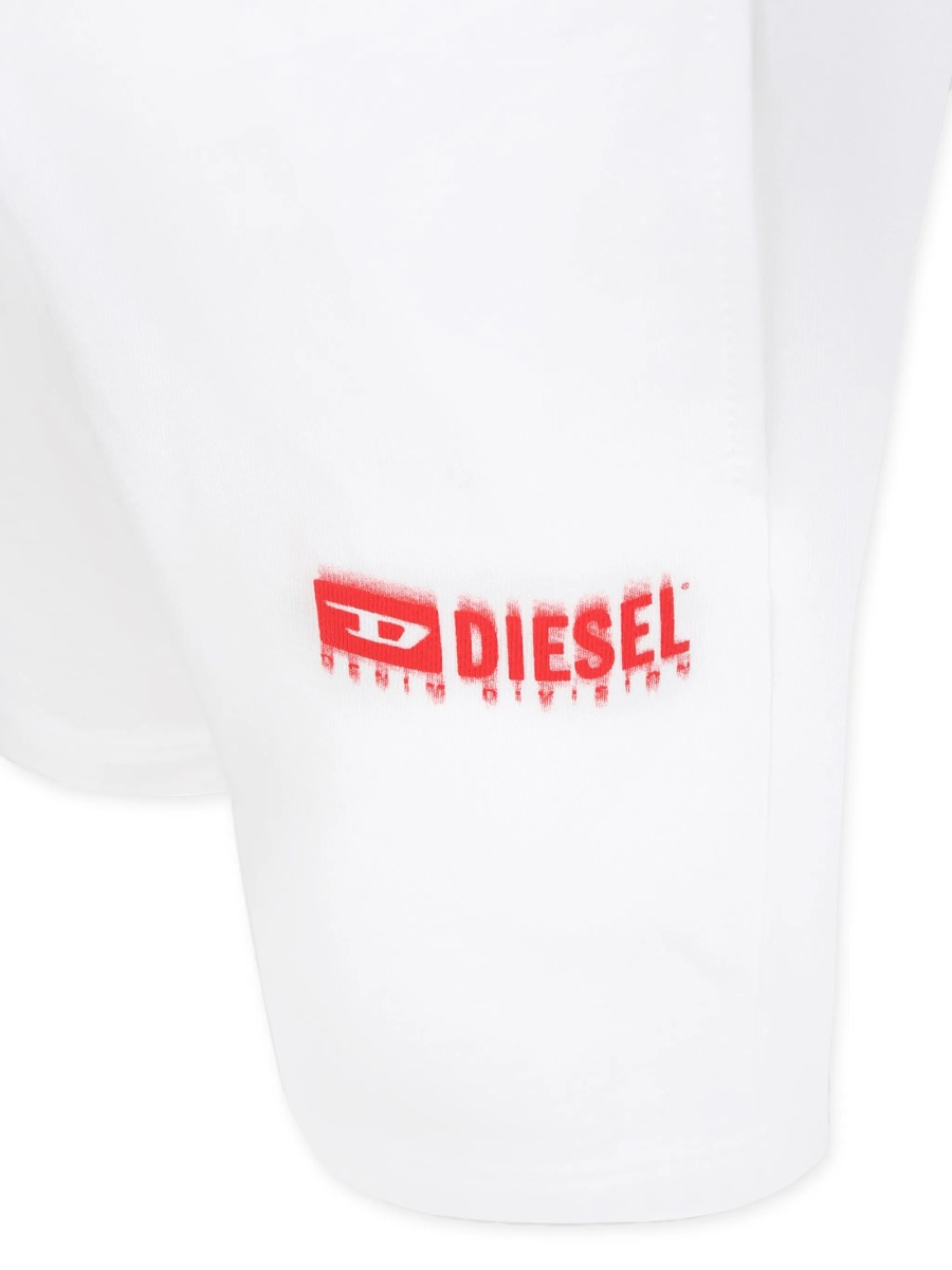 Pantaloni scurti Diesel albi - Img 3